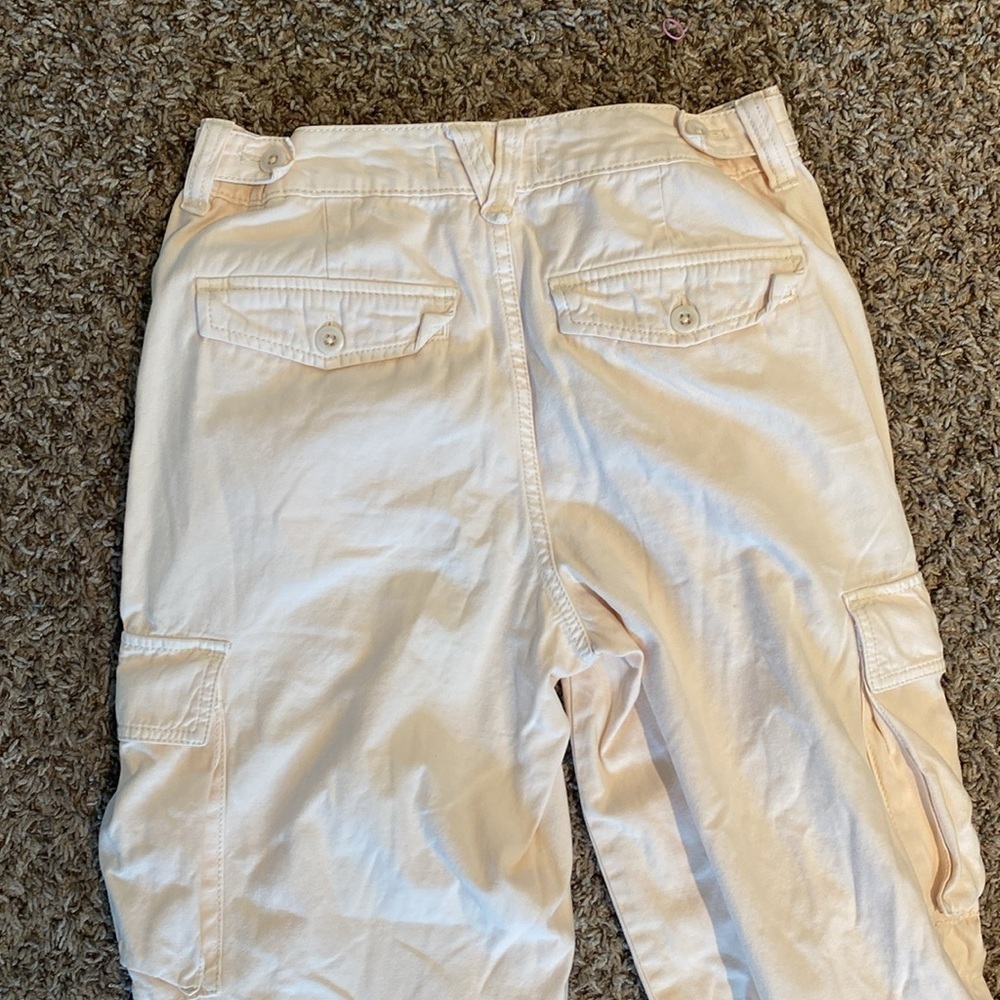 Madewell Garment-Dyed Low-Slung Straight Cargo Pants Size 24 - Picture 11 of 16